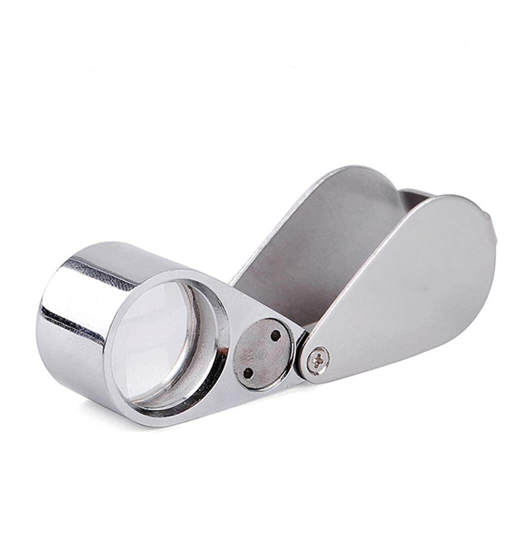 Lupa de Pantalla Lupa Led Portátil 30X Joya Sello Reconocimiento Lupa de Mano con luz LED Double The Comfort