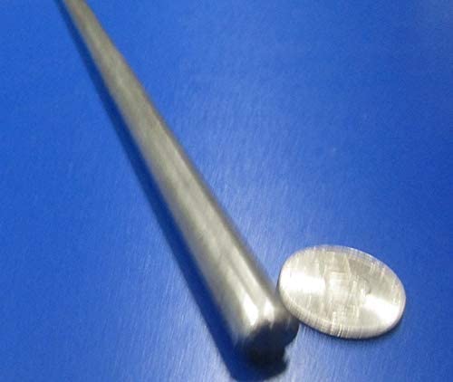 303 Stainless Steel Round Rod .375" Diameter x 6 Foot Length 1 Piece