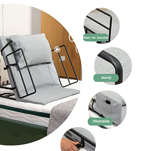 Schienale elettrico regolabile con braccioli, supporto per sollevamento pesi per gioco e assistenza, design ergonomico per comfort e convenienza