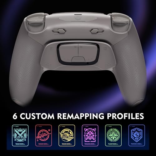 Image of HEXGAMING ULTIMATE PRO Controller Compatible with ps5, Quantum Gray