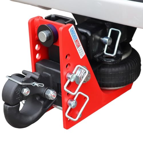 Shocker HD 20K Air Ride Pintle Hitch - 10 Ton