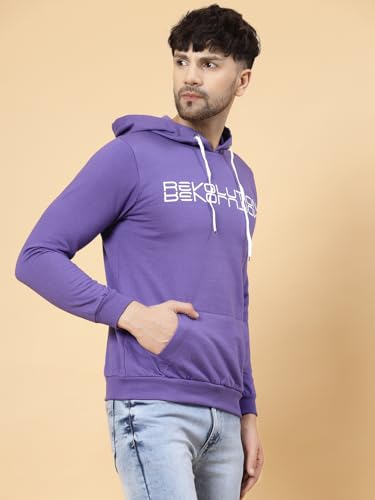 Image of Rigo Fleece Printed Round Neck Sweatshirt for Men | Full Sleeves Sweatshirt for Men | Casual Wear & Stylish Sweatshirts for Men