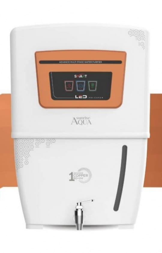Sunrise Aqua RO+UV Water Purifier, Modern Design with LED Indicator, Heavy Grade Cabinet, Large Storage Tank-image-20