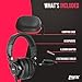 LyxPro HAS-30 Closed Back Over-Ear Professional Recording Headphones for Studio Monitoring, DJ and Home Entertainment,Black