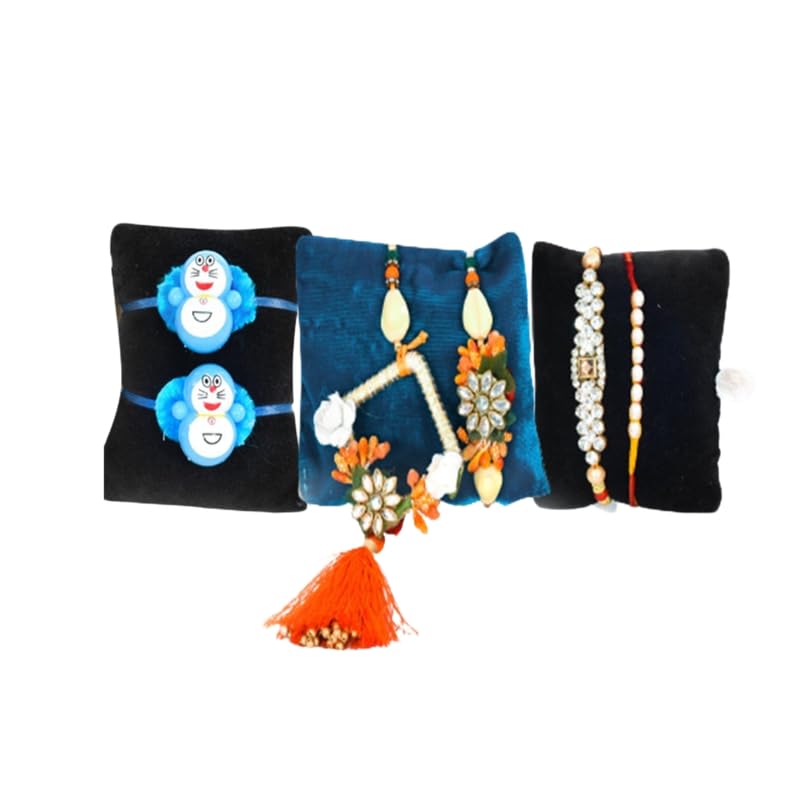 Image of NUTRI MIRACLE Rakhi Return Gift Set with Nutritious Dried Fruits and Chocolates | Corporate Appreciation Hamper of Roasted Nuts and Gourmet Chocolatess