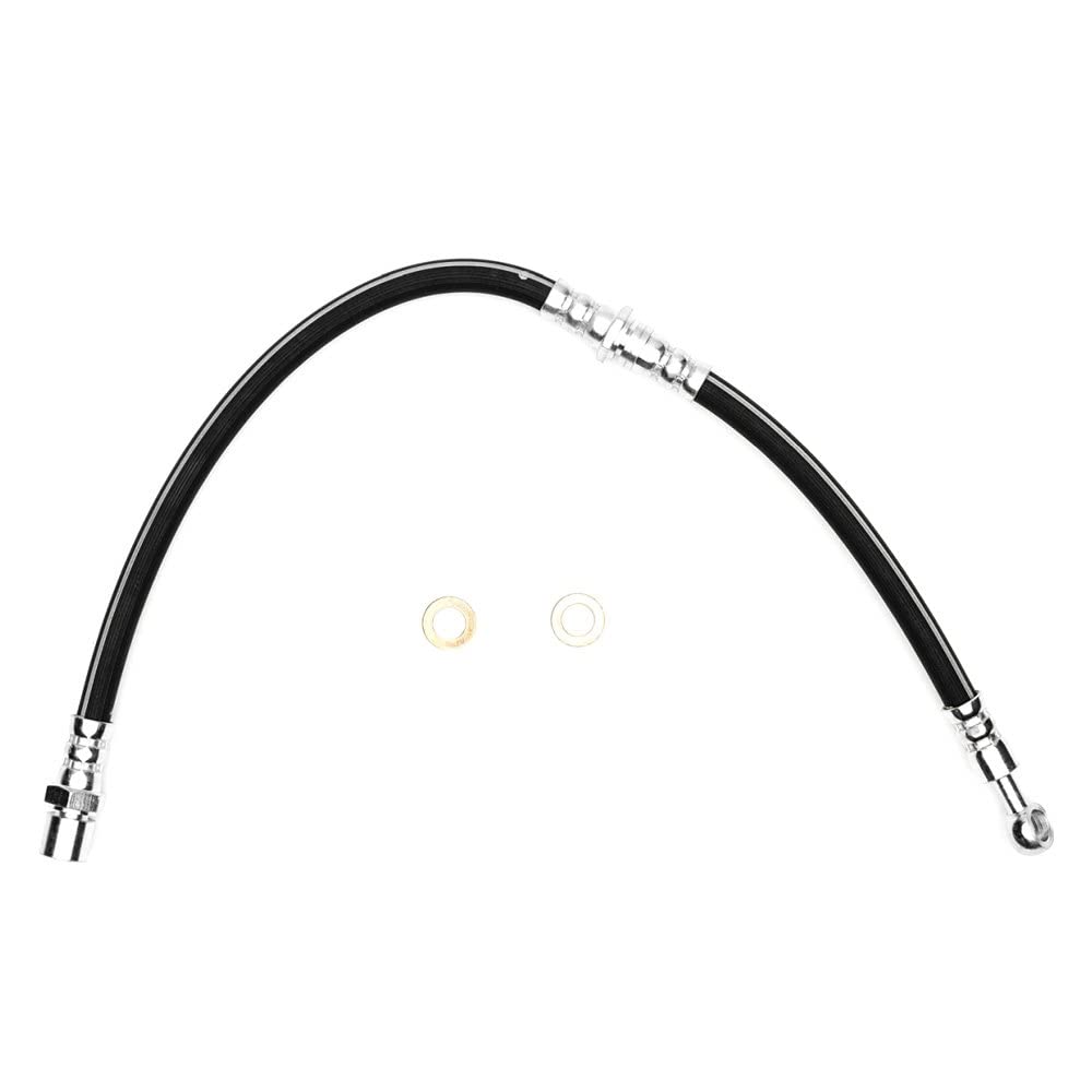 Dynamic Friction CompanyFront Brake Line Hose 350-13000 For 1980-1982 Subaru GLF, 1980-1984 Subaru DL, 1980-1987 Subaru Standard, 1980-1989 Subaru GL, 1982-1987 Subaru Brat