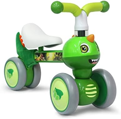 XIAPIA Baby Balance Bike for 1 Year Old Boy Girl First Birthday Gift, 10-36 Months Toddler , No Pedal 4 Wheels Ride-on Toys Indoor Outdoor