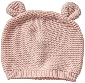 GAP Unisex Baby Garter Hat, Milkshake Pink, 3-6 Months US
