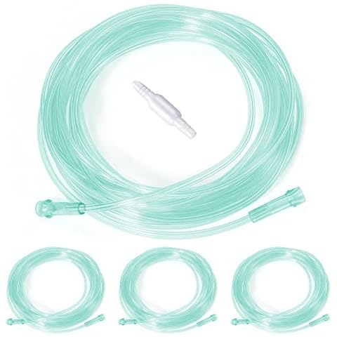 ANSNF 23Ft Oxygen Tubing, 3 Pack Green Oxygen Tubing Cover