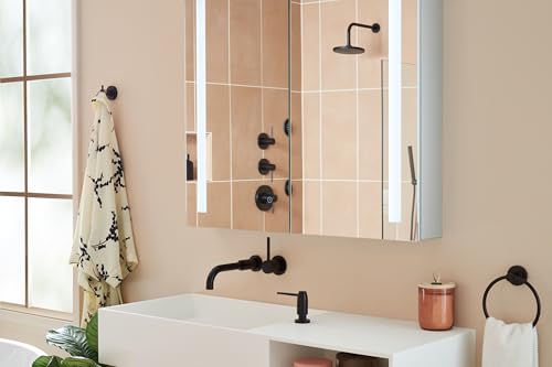Signature Hardware 483900 Lexia 1.2 GPM Wall Mounted Widespread Bathroom Faucet with Pop-Up Drain Assembly by Signature Hardware - Image 4