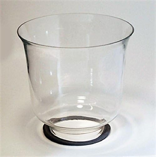 Charmglow MHP Everglow Outdoor Round Glass Globe w/Gasket 8 5/8" x 4 5/16" GLS-2