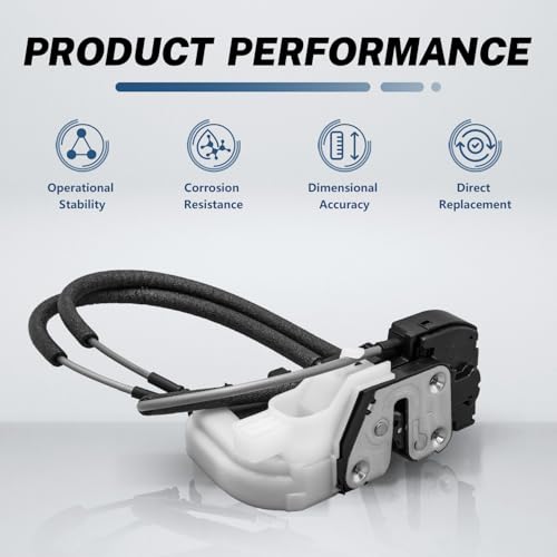 Image of KELOKE Door Latch Lock Actuator Compatible with Hyundai Tucson 2010 2012 2013 2014 2015, Fuel Cell 2016 2017. 2016-2017 fit Fuel Cell Model Only, Rear Right Passenger Side, Replace# 81420-2S000