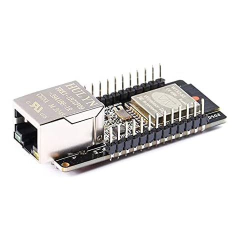 Ocnvlia WT32-ETH01 Embedded Serial Port Networking + Wifi Combo Gateway Module with Pin Header Cover