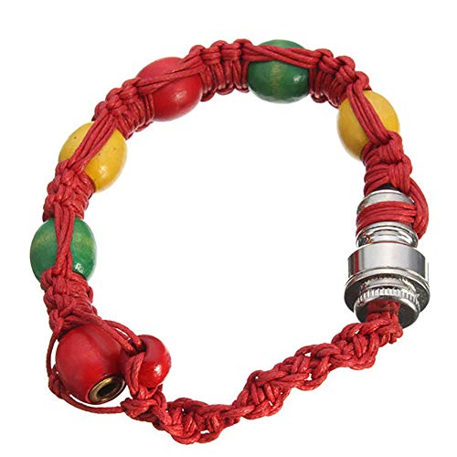 CHoppyWAVE Men Women Bracelet Alloy Chain Bracelet Tobacco Pipe Jamaica Rasta Wristband Jewelry