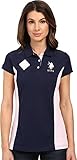 U.S. Polo Assn. Juniors Short Sleeve Color Blocked Pique Shirt