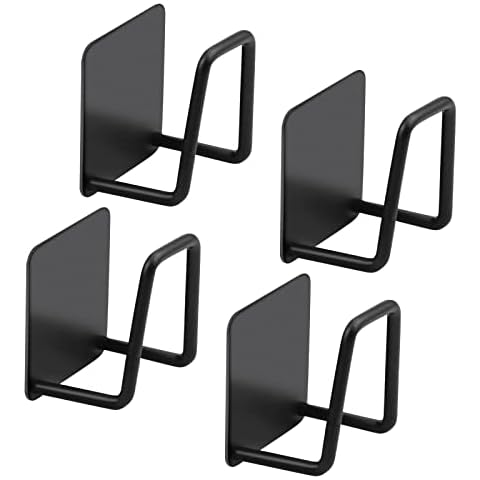 Gancho Porta Estropajos de Acero Inoxidable - Negro Cover