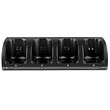 Kycola Wii Charging Dock 4 in 1 WK01 Wii Charger with 4 Rechargeable Wii Batteries and LED Light(Black)