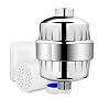 17-Schichten Duschfilter Shower Filter Duschfilter Shower Filter Universal Duschfilter, mit Extra-Ersatz Filter Kartusche&Teflonband, entfernen Chlor,Schwermetalle,Wasser erweichen