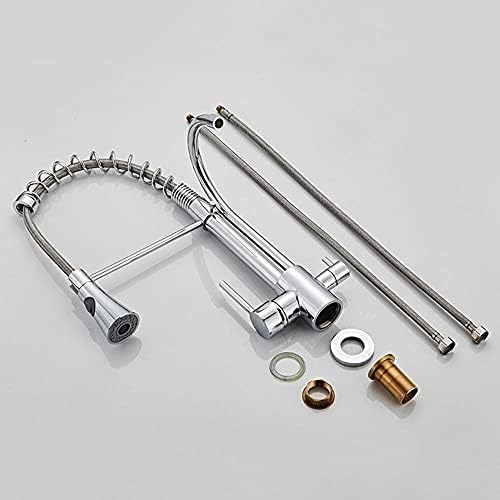 Grifo de cocina con manguera extraíble que soluciona tu espacio 4