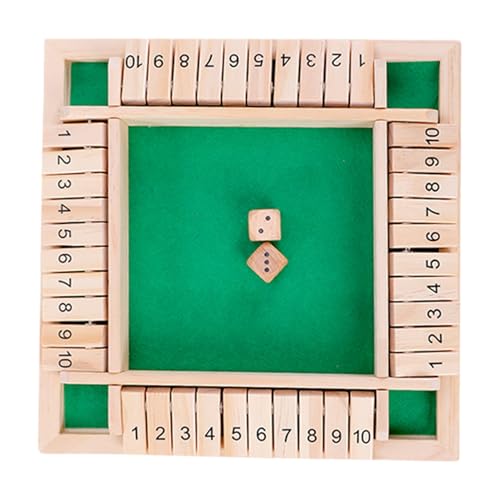 JIEBWCHA Shut The Box _CXQ[,Ԃ̑㐔wQ[ - 2`4lp̊ymANeBreB Ƒz[p[eB[WcQ[ɍœK