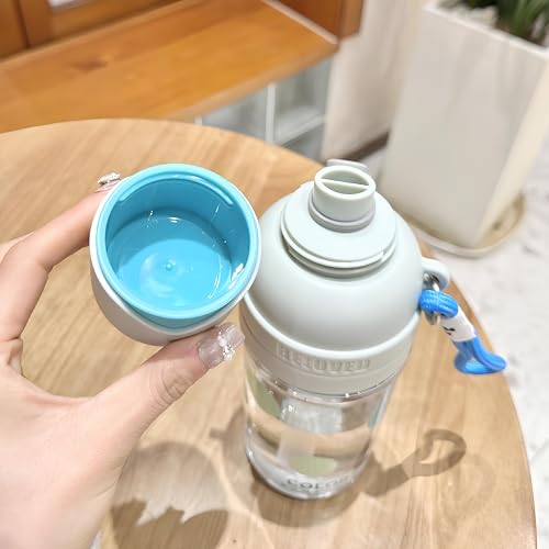 Image of THE VENTI SHOTAY Classic Unbreakable Water Bottle with Sipper BPA Free, Leak-Proof Water Bottle Ideal for Office, Sports, School, Gym (760ML-White)