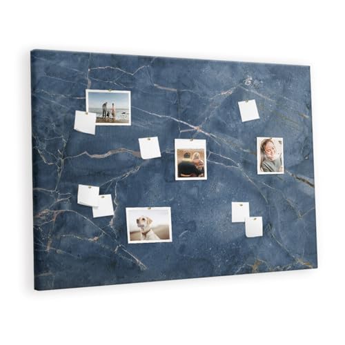 Tableau mural bureau et maison en liège marbre pour organiser notes et projets créatifs