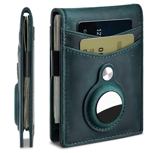 Image of Suncat Slim Airtag Wallet for Men Card Holder RFID Wallet with Money Clip