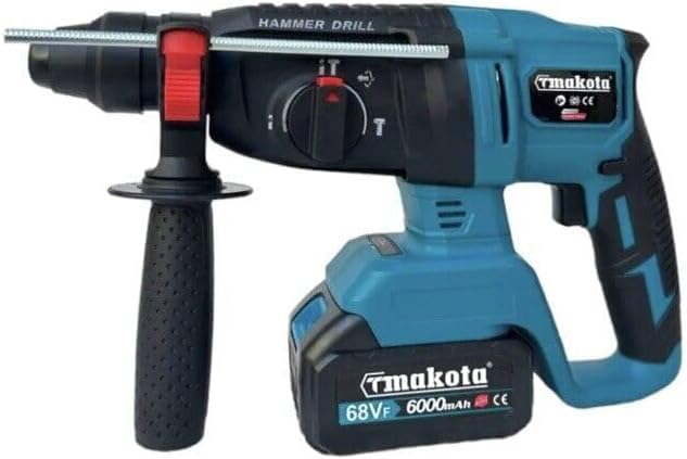 Kit 4 in 1: Tassellatore, Trapano a Impulsi, Avvitatore a Percussione 68V Brushless, Smerigliatrice