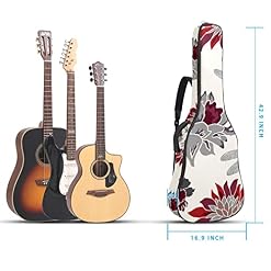 Housse de transport étanche pour guitare avec bandoulière réglable, Multicolore 03., 42.9×16.9×4.7 in, Organiseur de sac - Les Beatles, Paul McCartney, John Lennon, RIngo Starr, George Harrison Housse de transport étanche pour guitare avec bandoulière réglable, Multicolore 03., 42.9x16.9x4.7 in, Organiseur de sac – Image 5