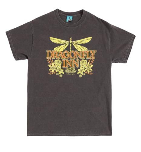 T-shirt Gilmore Girls Dragonfly Inn look vintage délavé