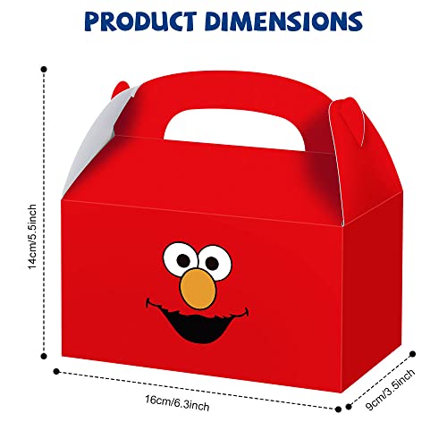 Bchocks 24 Pcs Party Favor Candy Boxes For Sesame Friends Street Birthday Party Supplies, Party Gift Goody Treat Candy Boxes For Sesame Friends Street Party Favors Decor Birthday Party Decor #TOP1