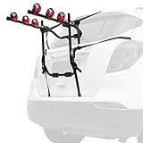 3 Bike Hitch Rack for Car Hitch Mount 2'' Heavy Duty Bicycle Carrier Rack Hitch Mount Double Foldable Rack, Trunk Mount Rack for Cars, SUV, Vans, Minivans