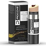 PROCOVR Hair Loss Concealer Cream The ORIGINAL Thinning Balding Hairline Enhancer, Hair Mascara, Root Touch Up | More Natural than Hair Fibers for Hair Loss Coverage & Thicker Hair (Natural Brown FBA)