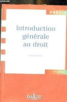 Introduction générale au droit, 5e édition 224704123X Book Cover