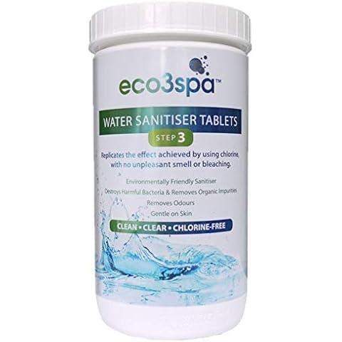 eco3spa Step 3 Sanitiser Tablets for Hot Tubs Cover