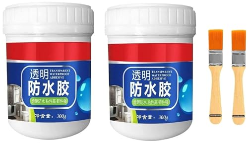 UCRAVO 2Pcs Wall Sealant Anti Leakage Glue Waterproof Adhesive Roof Water Leakages Stops Glue for Wall, Transparent Crack Seal Leakage Protection Outdoor Bathroom Wall Tile Window Roof (B0D8WG8SN4) Amazon Price History, Amazon Price Tracker