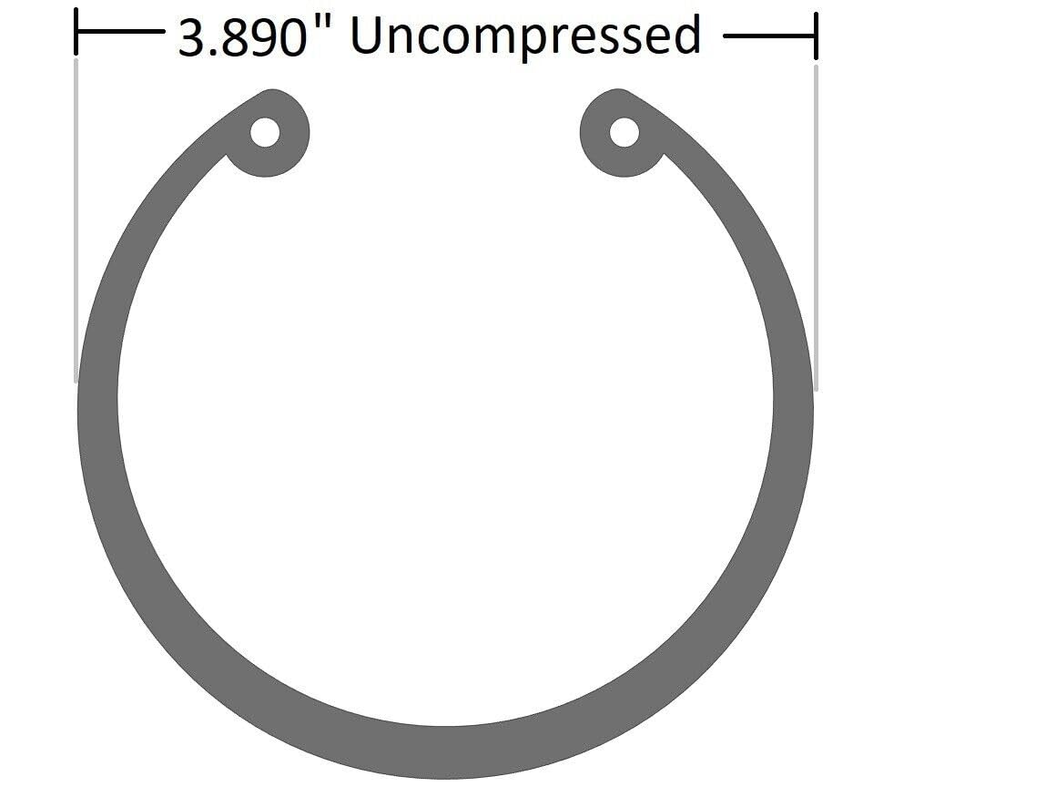 SR 300-350 - 3-1/2'' Internal Snap Ring - Tru-Arc Type 3.890'' Uncompressed