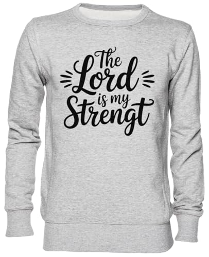 Sweat-shirt Lord is My Strength idéal pour vos moments de détente en jersey