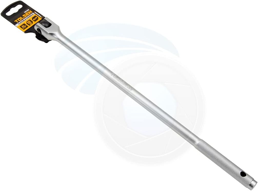 TOLSEN 1/2 Drive Head 18inch Breaker Bar Non-Ratcheting Socket Wrench