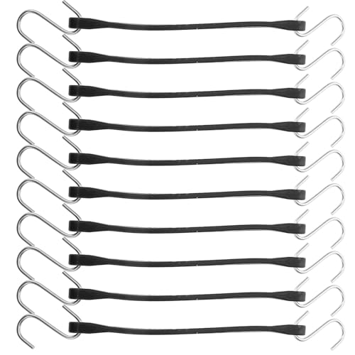 Sangles élastiques caoutchouc 25 cm BESPORTBLE tendeur fixation bagage voyage