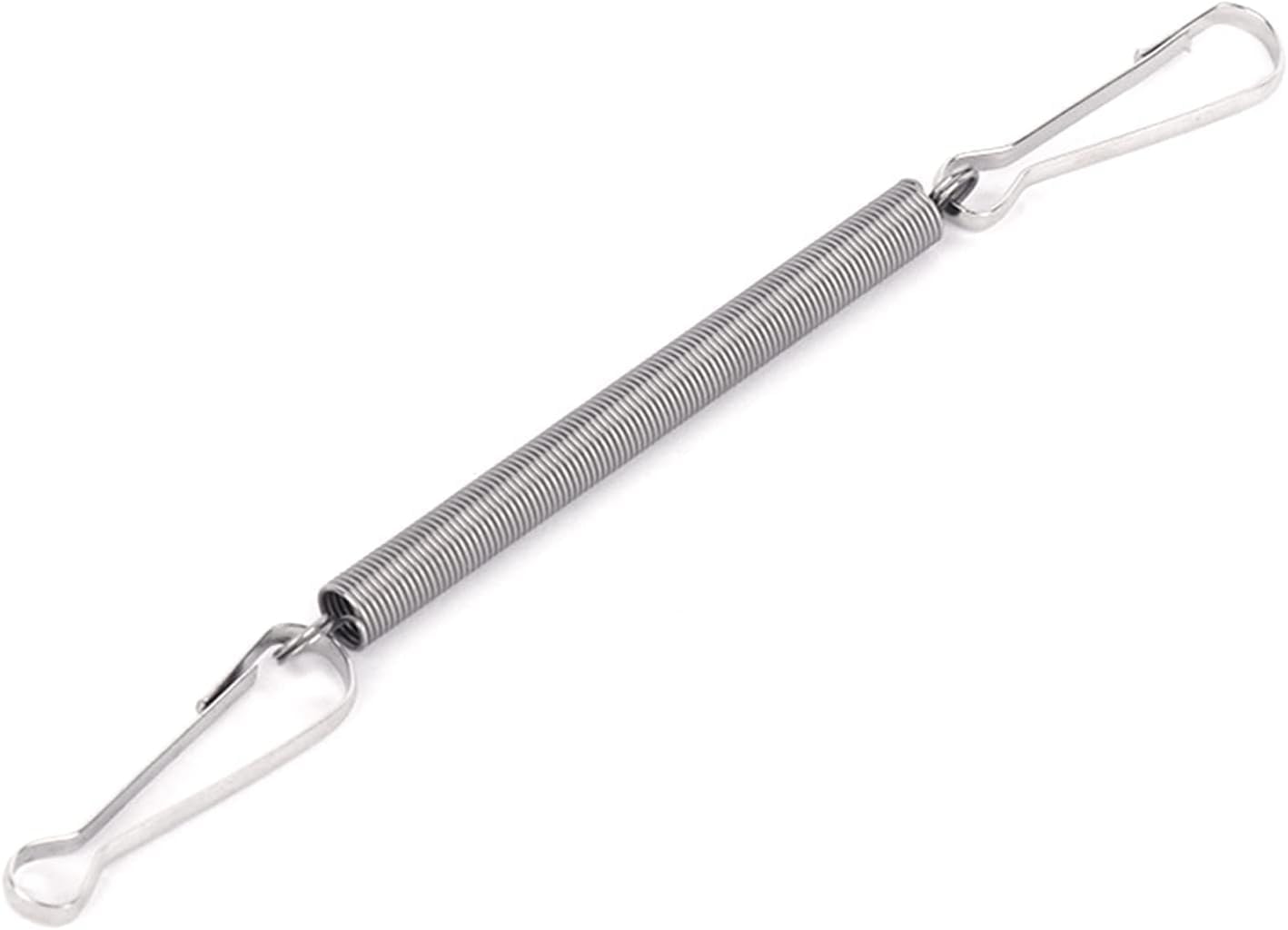 Silver Replacement Springs with 2 Clips Stainless Steel 3.1 Inch Spring Fastening Water Drinking Bottle for Rabbit Hamster Water Bottle Spring Clip,Feeding and Watering Supplies Pet Supplies