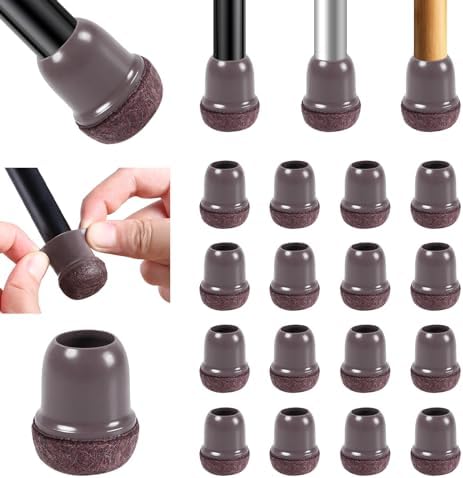 Freebily Stuhlbeincaps 10 Stück - Rutschfeste Gummi Füße Für Stühle