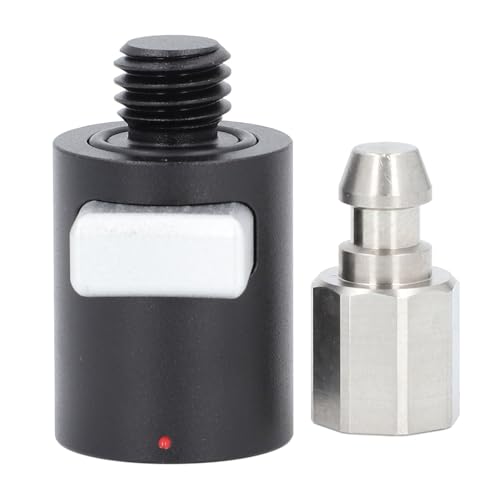 Adaptador de prisma QRA02 de liberación rápida con rosca 5/8 para topografía