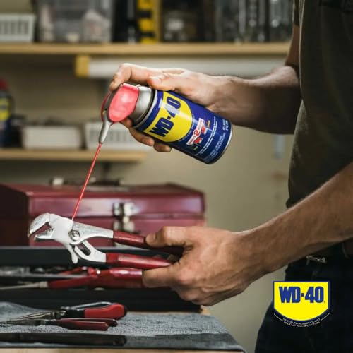 WD-40 Multifunktionsprodukt Smart Straw 300ml – Löst Rost & festsitzende Mechaniken | Verdrängt Feuchtigkeit | Schützt vor Korrosion… – Ansicht 5