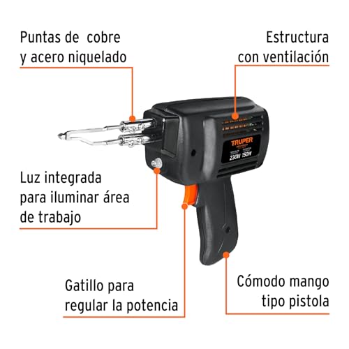 Máquina de soldar Truper 300 250 A 12 Imagen adicional