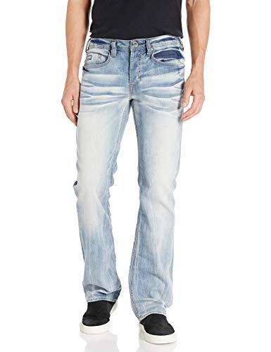 Buffalo David Bitton Men's King Slim Fit Bootcut Jean