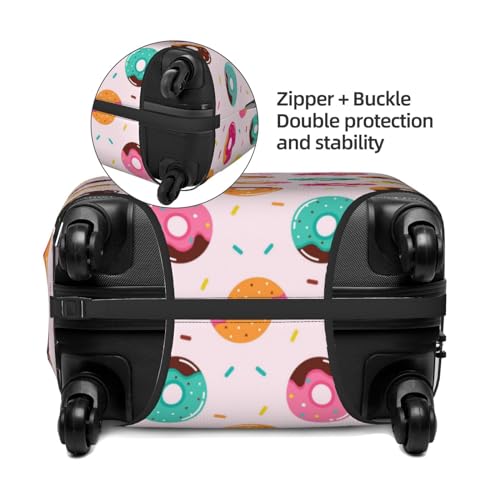 Travel Luggage Cover - Donut Washable Suitcase Covers Protector Fits 18-32 Inch Luggage2
