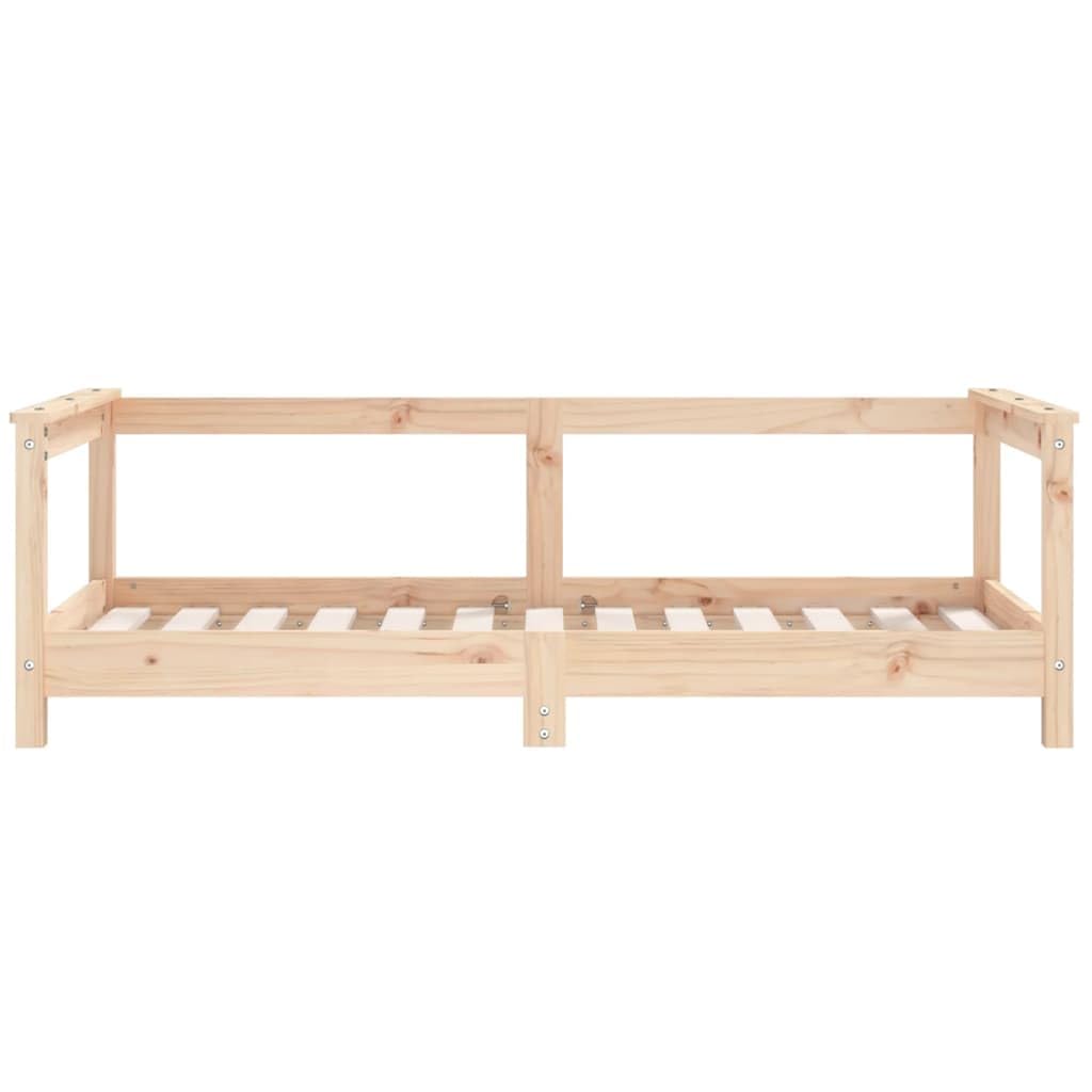 vidaXL Estructura de Cama para niños Madera Maciza de Pino 70x140 cm