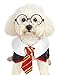 Impoosy Pet Halloween Dog Shirts Funny Cat Wizard Costume Cute Apparel Soft Clothes with Glasses (X-Large,Neck:21