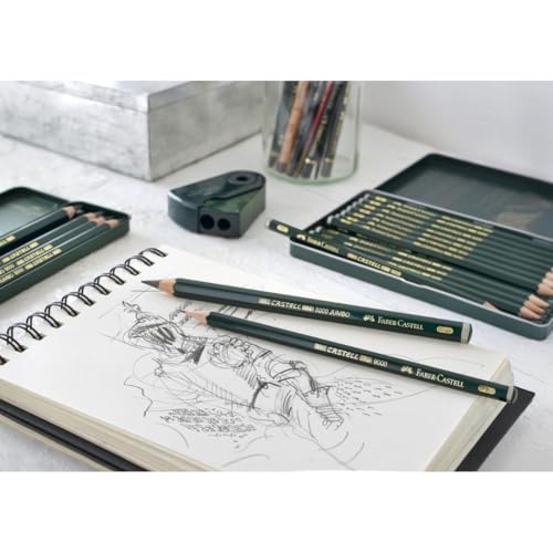 Faber-Castell Castell 9000 Set de 12 Lápices de Grafito miniatura 5